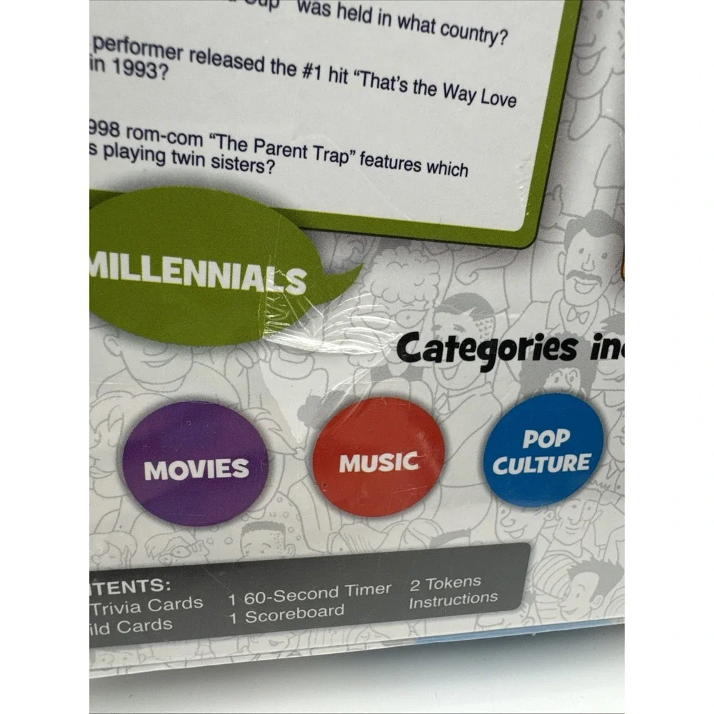 All Of Us The Trivia Game for Generations Play Together 2,400 Questions - New